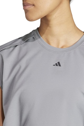 Hemd Power Crop T - Grijs
