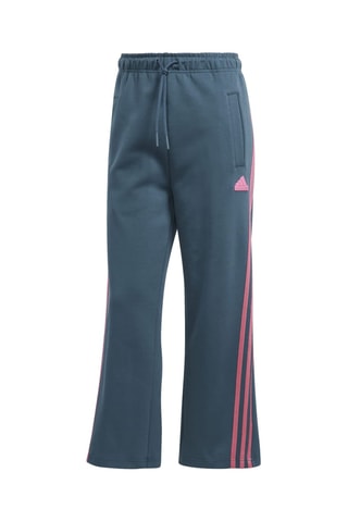 Broek Slim Fit Hoge Taille - Petrolblauw 
