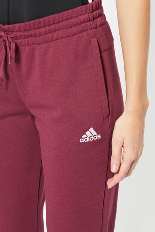 Broek W LIN FL C PT Bordeauxrood 