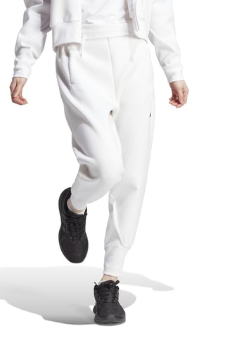 Broek met Hoge Taille Wit 
