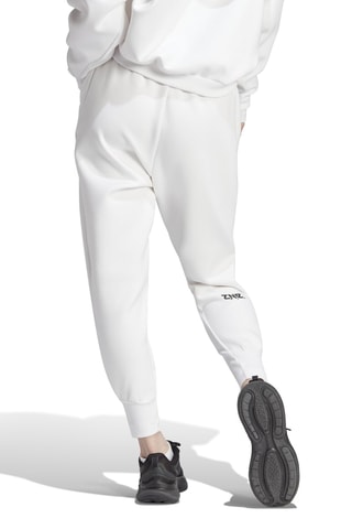 Broek met Hoge Taille Wit 