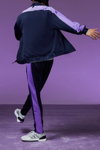 Broek Marineblauw en Lichtpaars