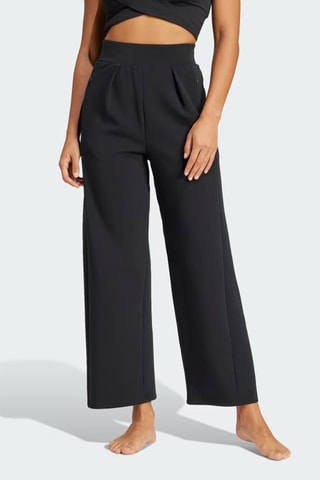 Yogabroek Hoge Taille - Zwart