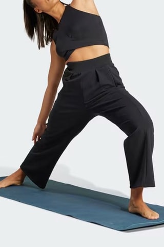 Yogabroek Hoge Taille - Zwart