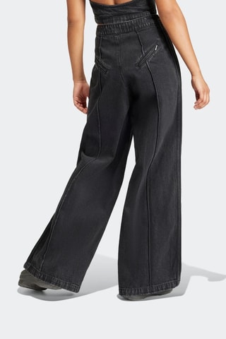 Wijde Jeans Montreal - Zwart