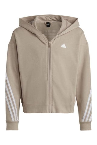 Jasje met rits 3-Stripes Future Icons- Beige