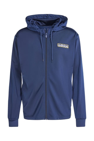 Jasje met Capuchon Adicolor Adibreak- Blauw