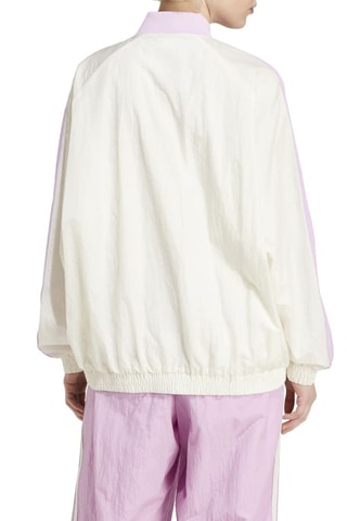 Jas oversize Track Top - wit en paars