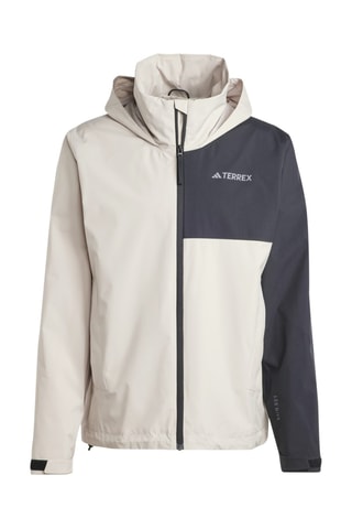 Windjack met Capuchon Ecru