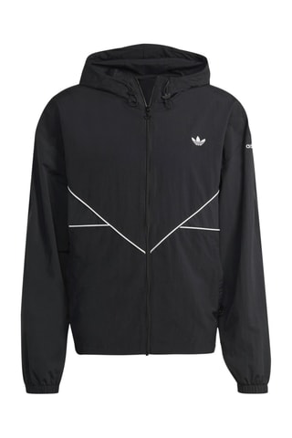 Windjack met Capuchon  Zwart