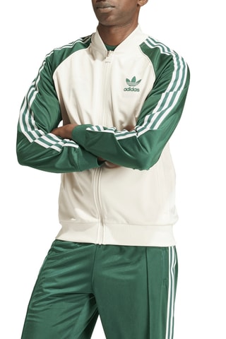 Trainingsjasje Slim SST - Wit en Groen