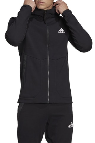 Jasje met Capuchon M D4GMDY FZHD Zwart