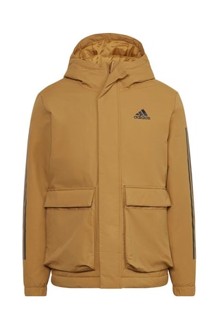 Jasje Utilitas 3-Stripes Hooded- Camel