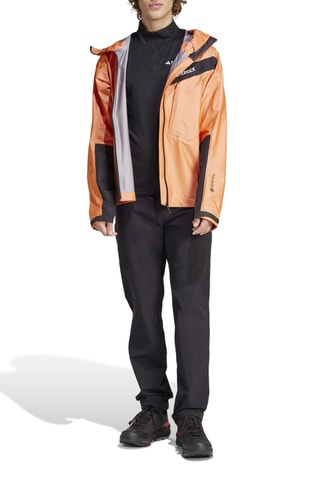 Jasje Terrex Techrock Light Gore-Tex Active - Oranje en Zwart