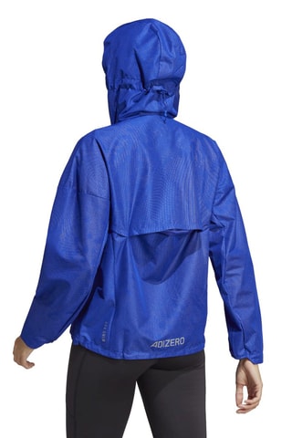 Hardloopjasje met Capuchon Adizero - Koningsblauw