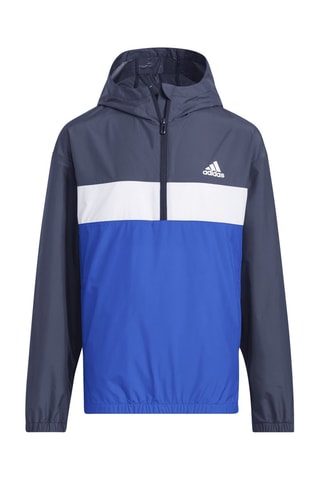 Regenjas met capuchon Essentials Seasonal- Blauw
