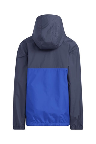 Regenjas met capuchon Essentials Seasonal- Blauw