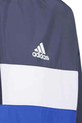 Regenjas met capuchon Essentials Seasonal- Blauw