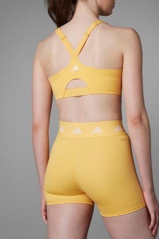 Push-up Sportbeha - Geel
