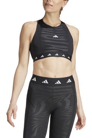 Push-up Sportbeha Techfit - Zwart