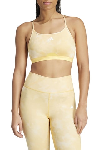 Sportbeha Aeroreact Essentials- Geel