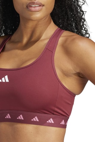Push-up Sportbeha Designe - Bordeauxrood