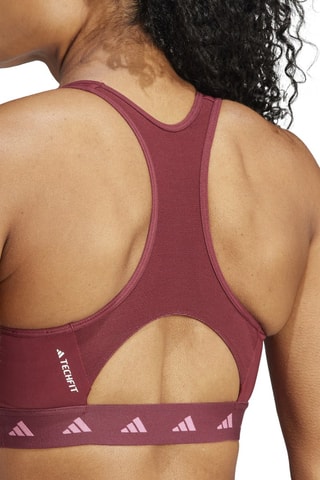 Push-up Sportbeha Designe - Bordeauxrood