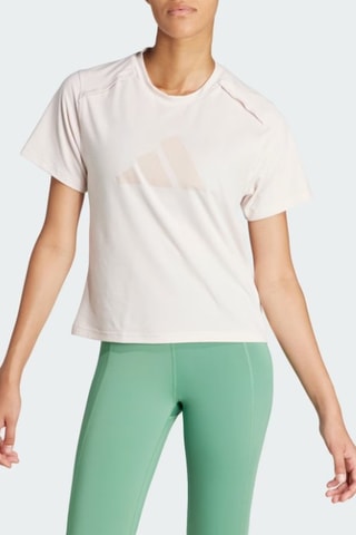 Trainingstop Power Bl Tee - Poederroze