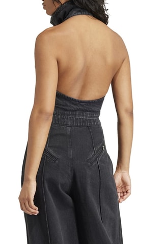 Mouwloze top Fashion Montreal- Zwart