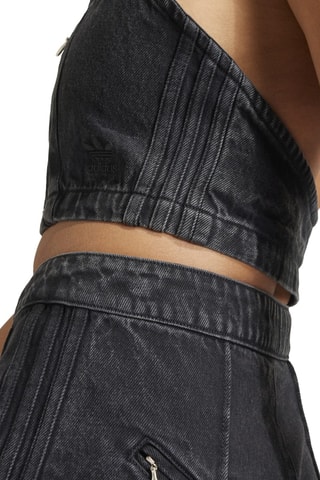 Mouwloze top Fashion Montreal- Zwart