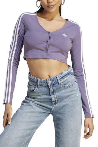 Crop Top Adicolor- Lichtpaars