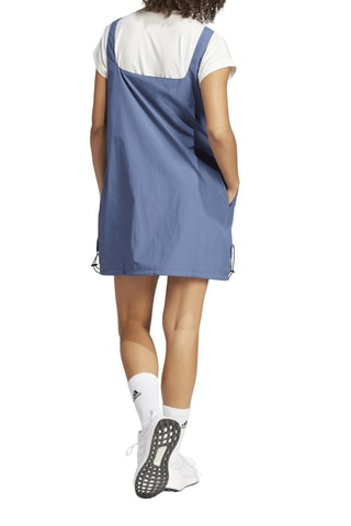 Jurk Recht model City Escape- Marineblauw