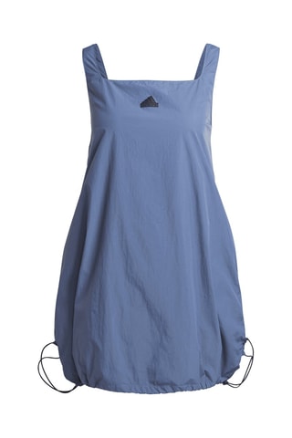 Jurk Recht model City Escape- Marineblauw