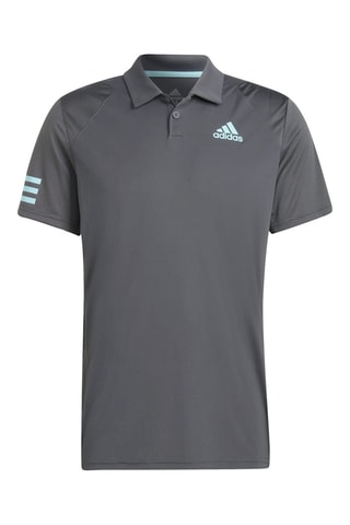 Tennispolo 3-Stripes- Grijs