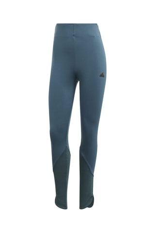 Sportlegging Hoge Taille- Pauwblauw