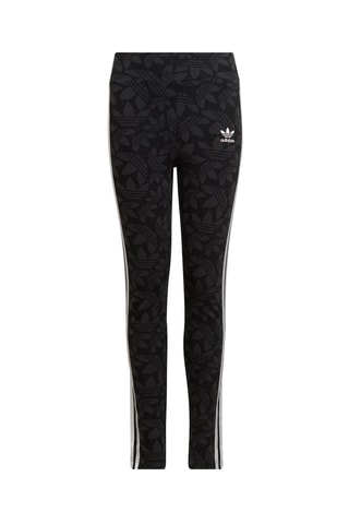 Legging Hoge Taille Allover Zwart