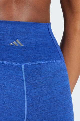 Sportlegging Hoge Taille All Me - Gemêleerd Blauw