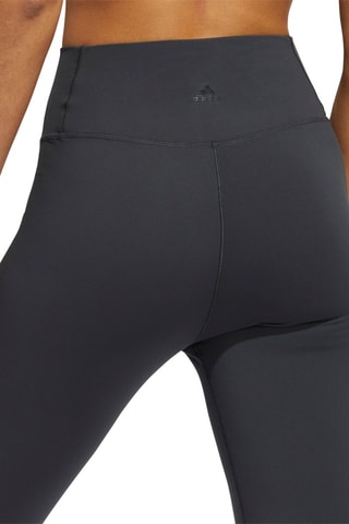 7/8 Legging Hoge Taille Yoga Luxe Studio - Donkergrijs