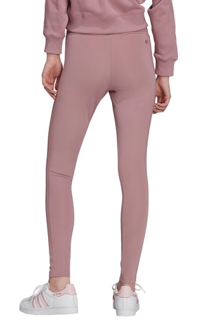 Legging Hoge Taille Tonal 3-Stripes Roze