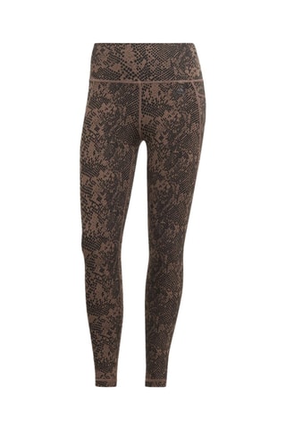 7/8 legging met zak Optime- Bruin en Zwart