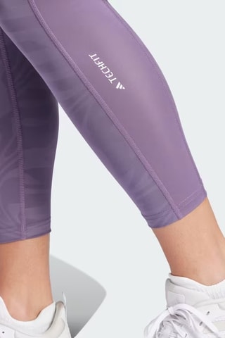 Sportlegging Hoge Taille TF Print 7/8 L - Paars