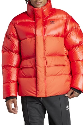 Gewatteerde Jas - Oranje