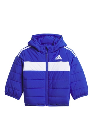 Gewatteerde Jas met Capuchon Essentials Seasonal- Koningsblauw