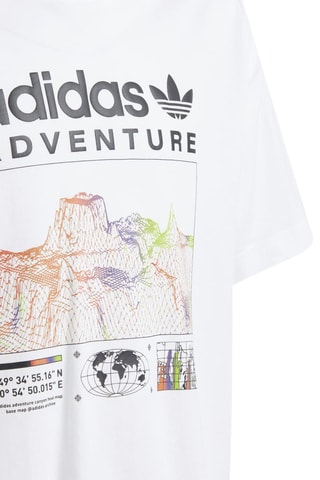 Wijd T-shirt Adventure - Ecru