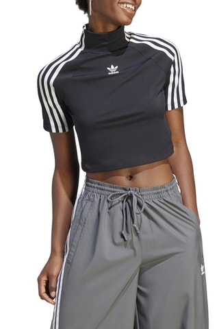 Crop Top Zwart