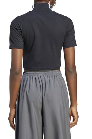 Crop Top Zwart