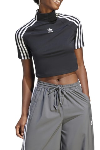Crop Top Zwart