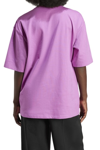T-shirt Adicolor Trefoil Essentials - Lichtpaars