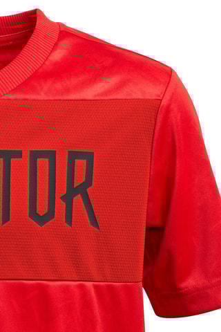 T-shirt 2 Materialen Jb Predator Jsy Rood