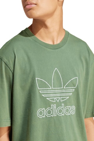T-shirt Oversized Adicolor - Groen